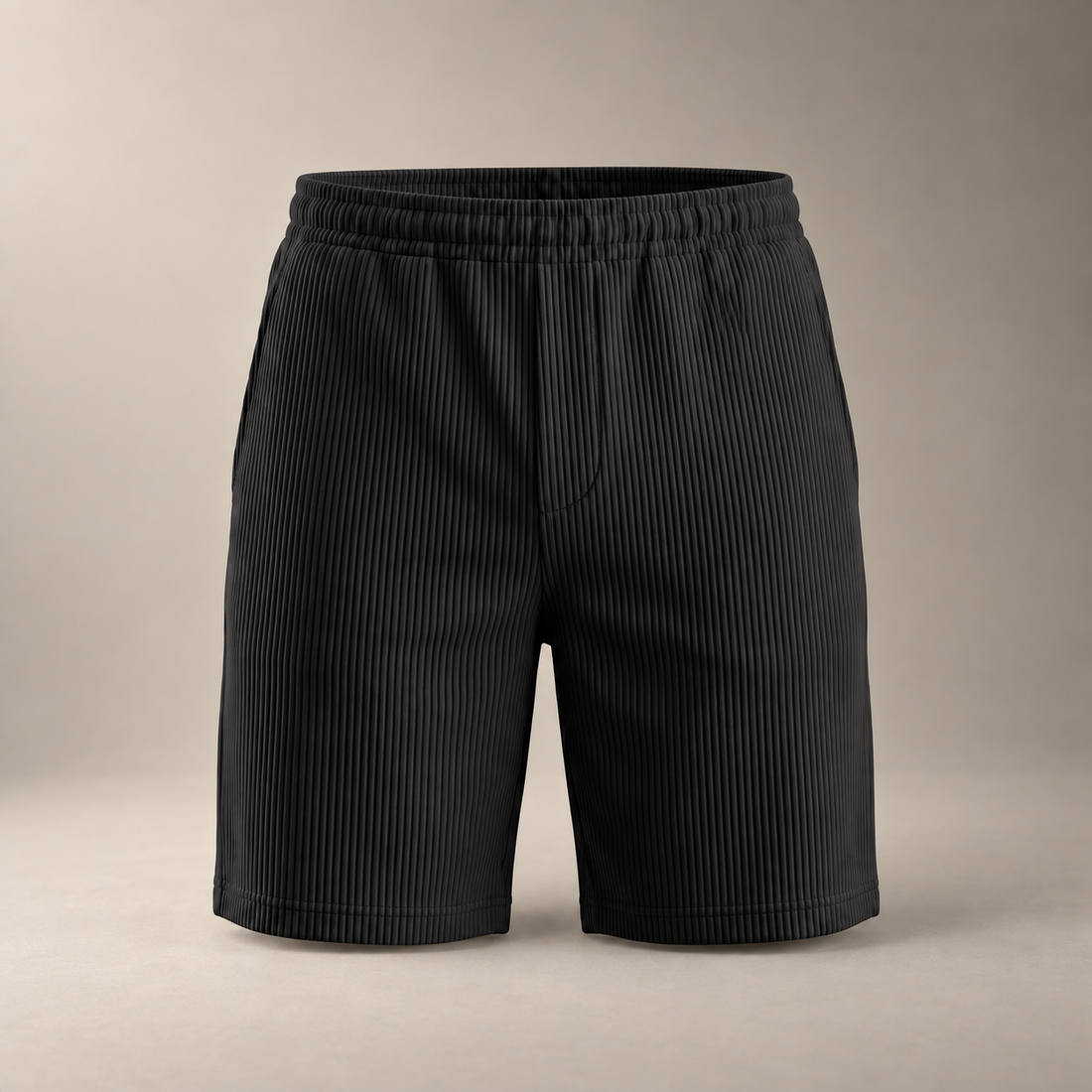Men's Pleated Relaxed Fit Shorts