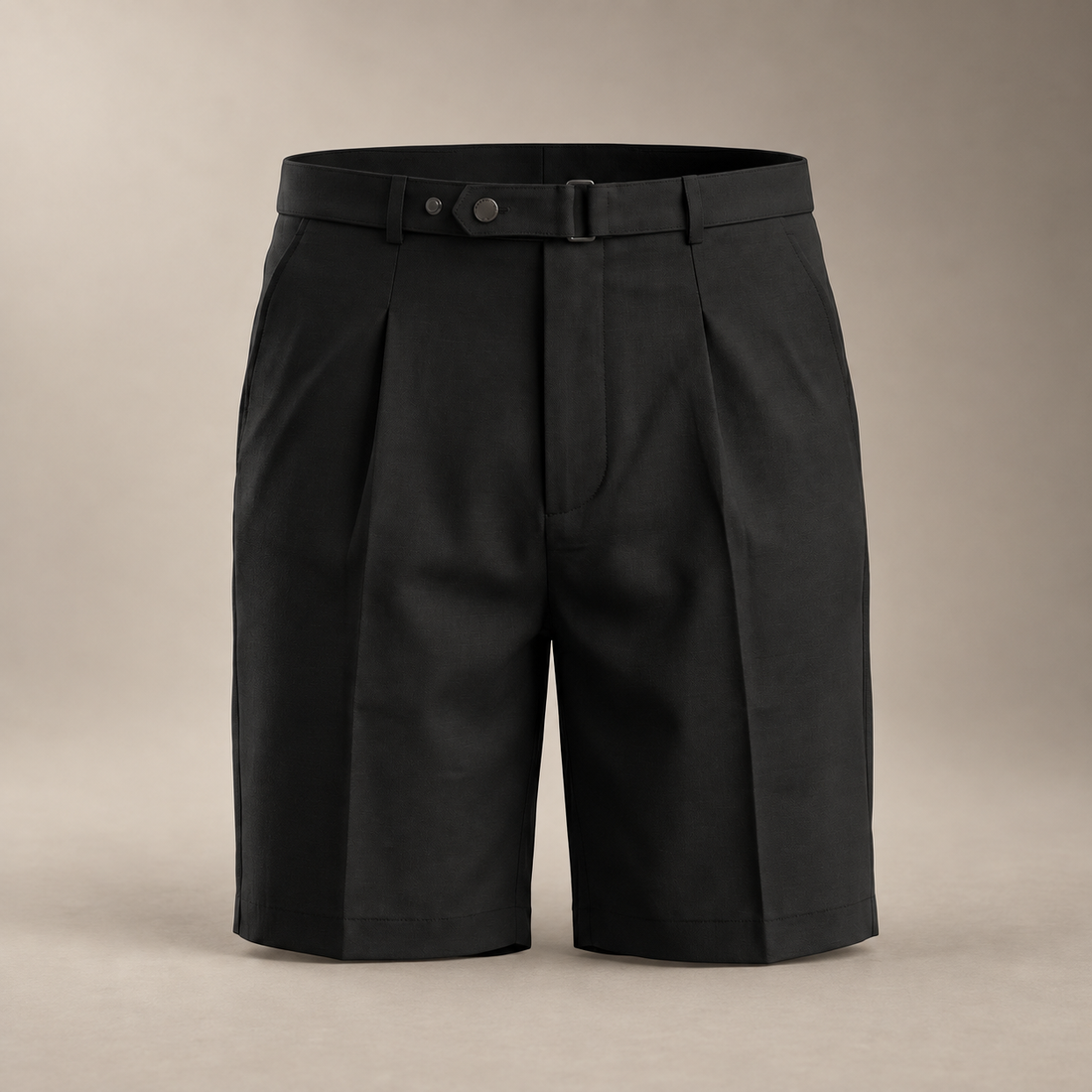 Men's Pleated Tailored Chino Shorts