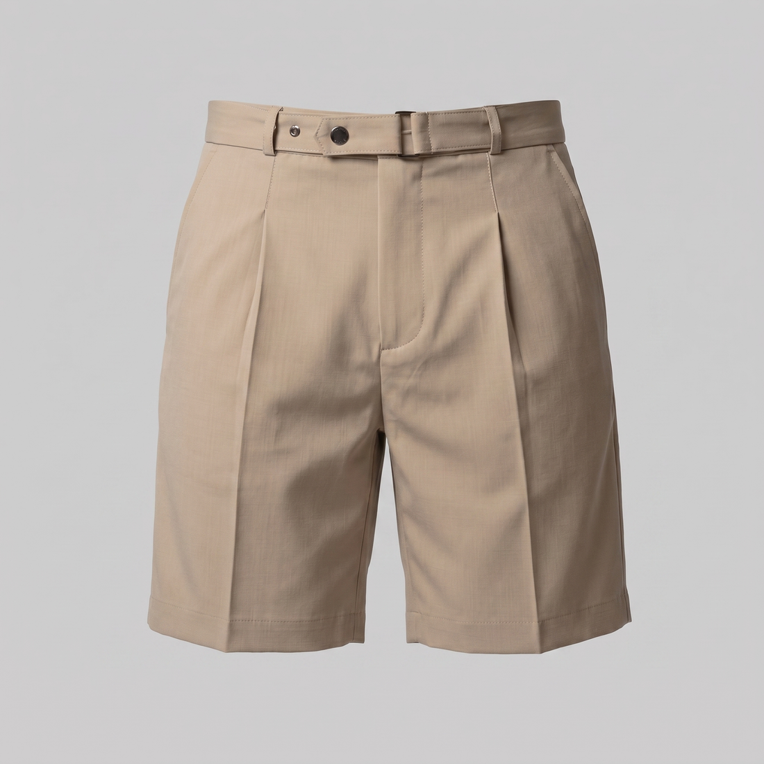 Men's Pleated Tailored Chino Shorts