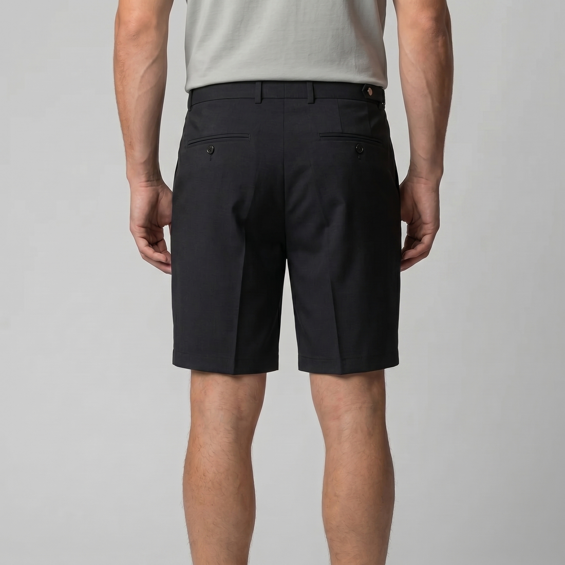 Men's Pleated Tailored Chino Shorts