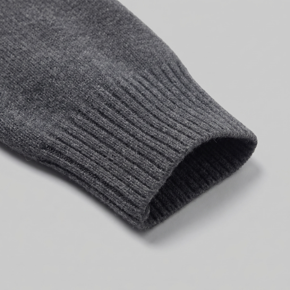 Men's Polo Collar Knit Sweater