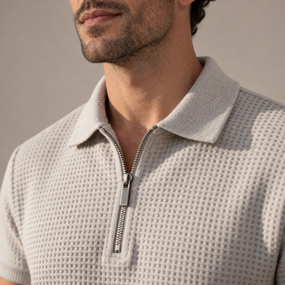 Men's Polo Shirt and Shorts Set
