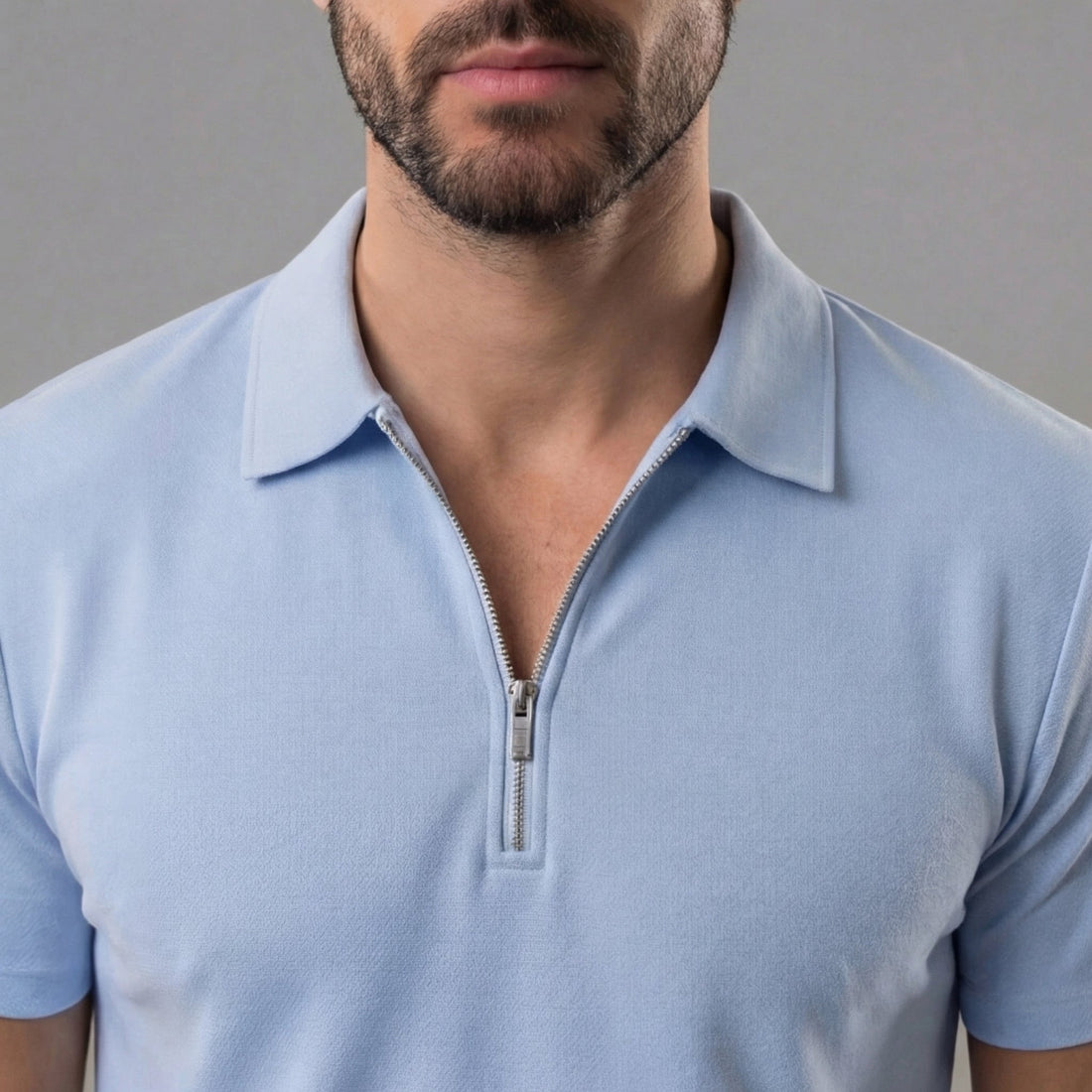 Men's Polo Shirts and Shorts Set for Casual Style