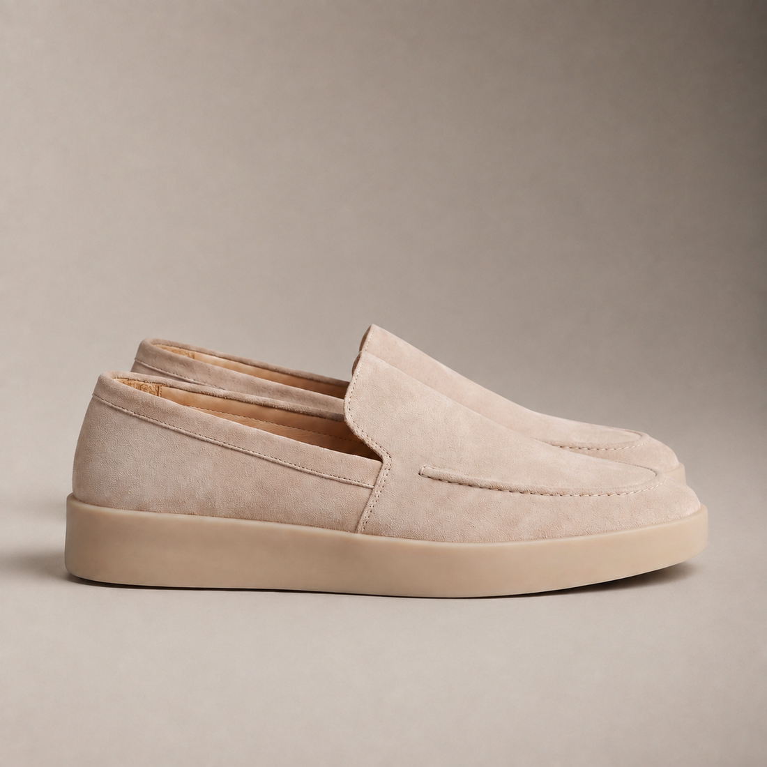 Men's Suede Slip-On Loafers