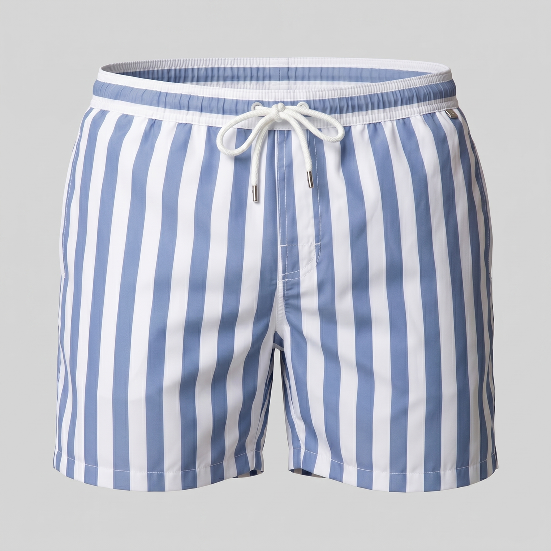 Men's Quick Dry Striped Swim Shorts