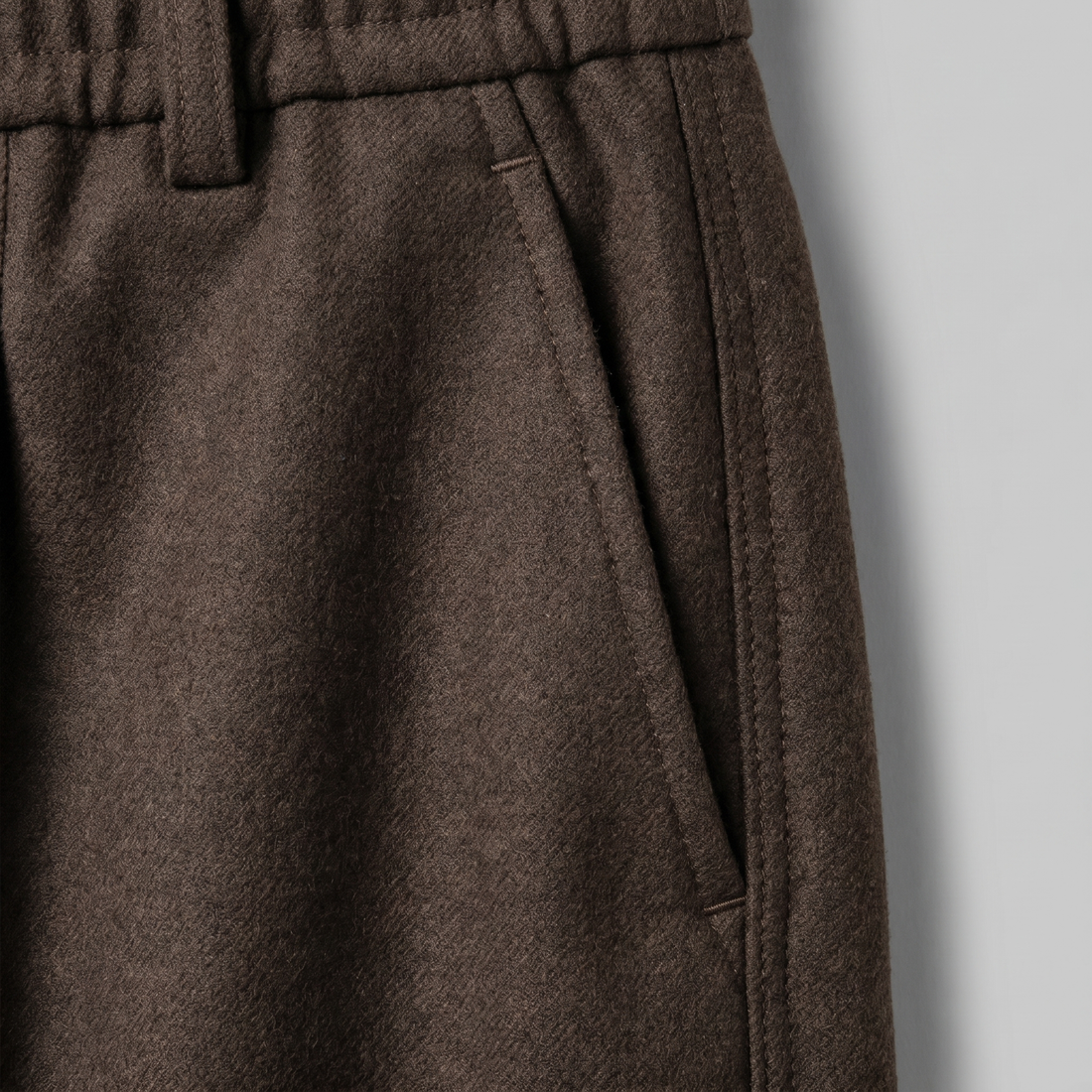 Men's Relaxed Drawstring Tapered Trousers