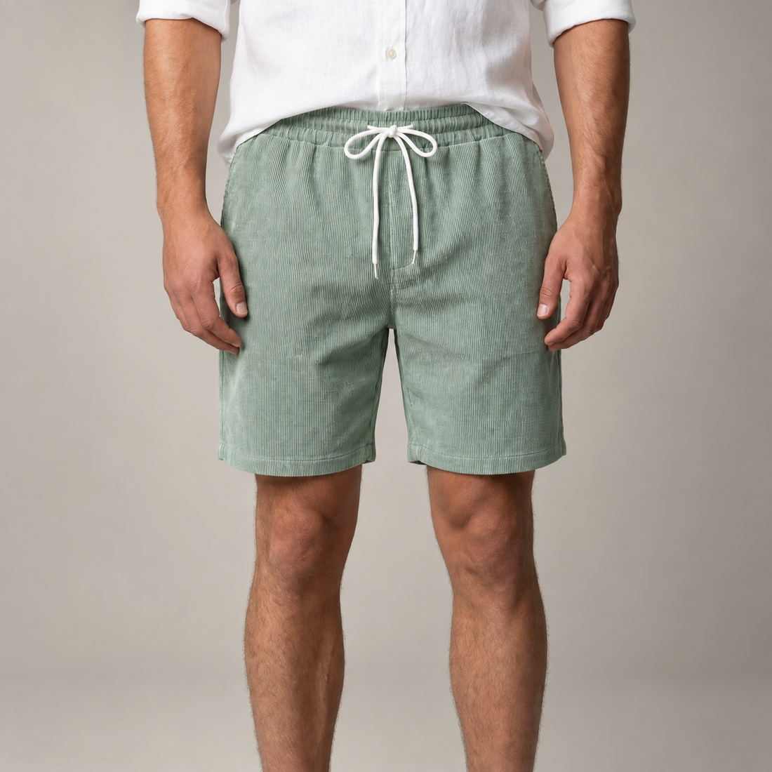 Men's Relaxed Fit Corduroy Shorts