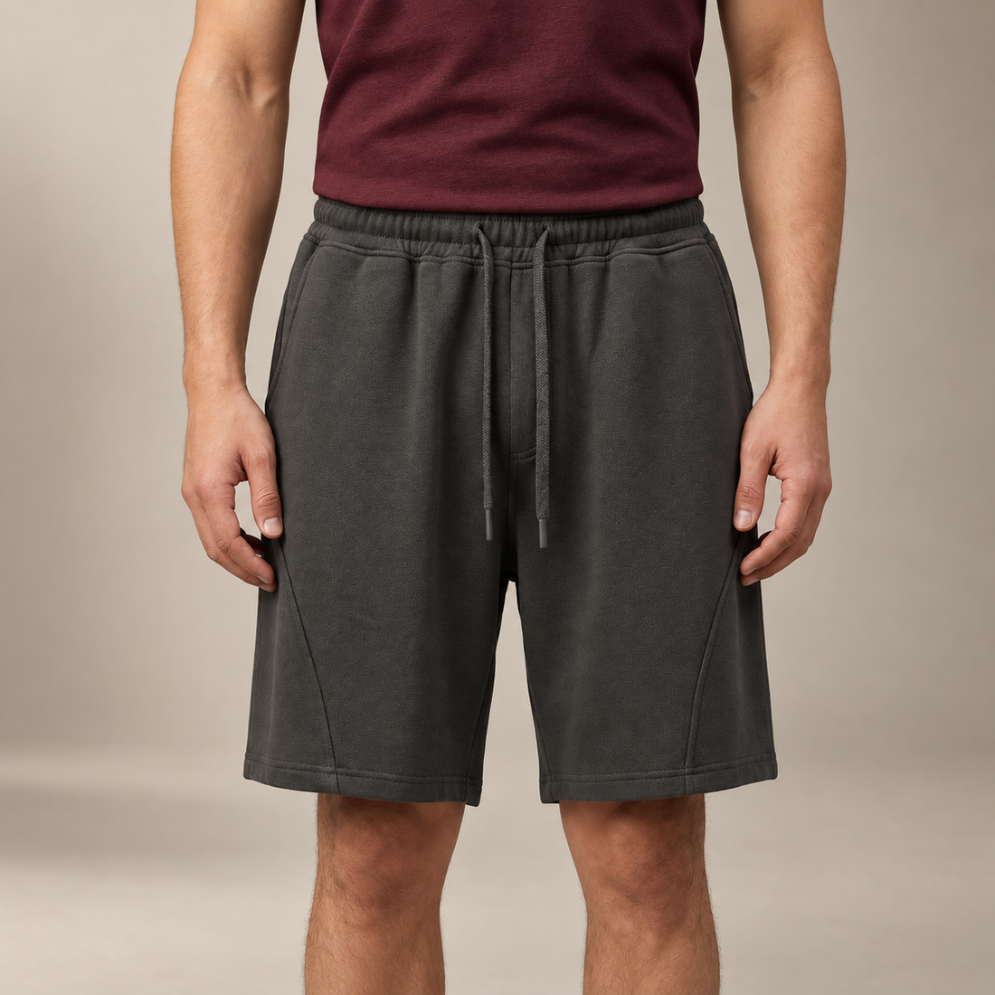 Men's Relaxed Fit Jogger Shorts