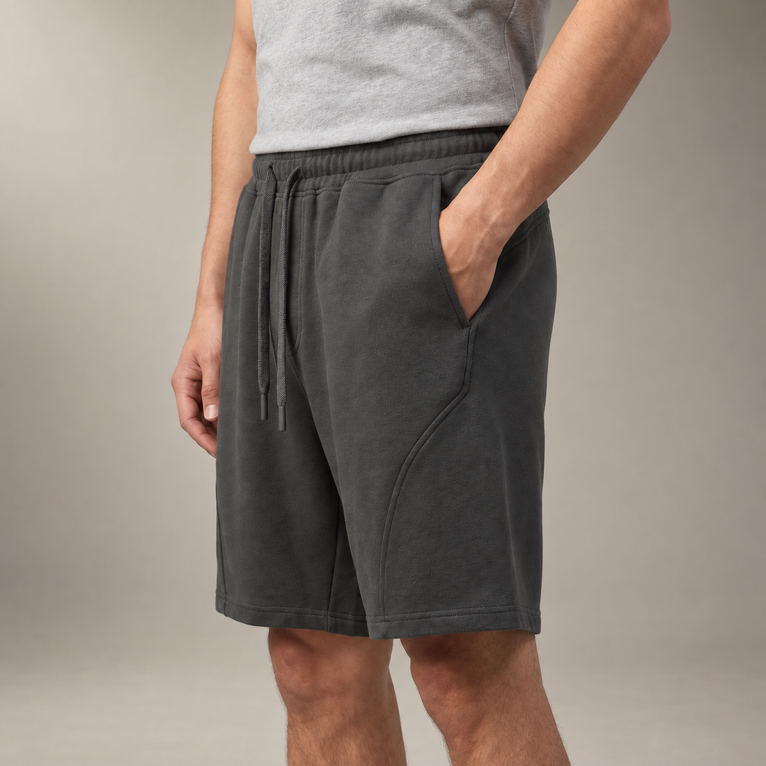 Men's Relaxed Fit Jogger Shorts