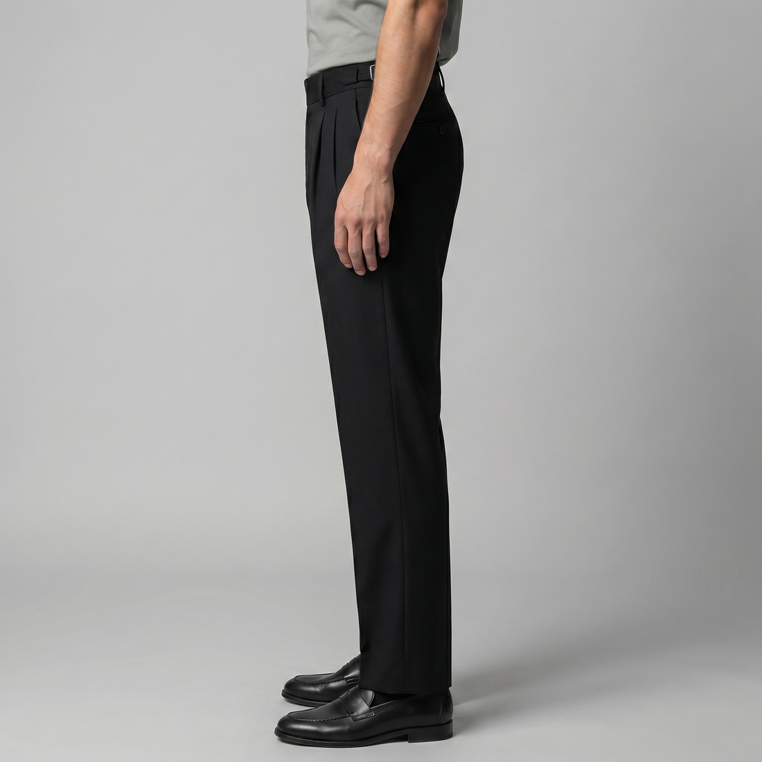 Men's Retro Straight Leg Trousers