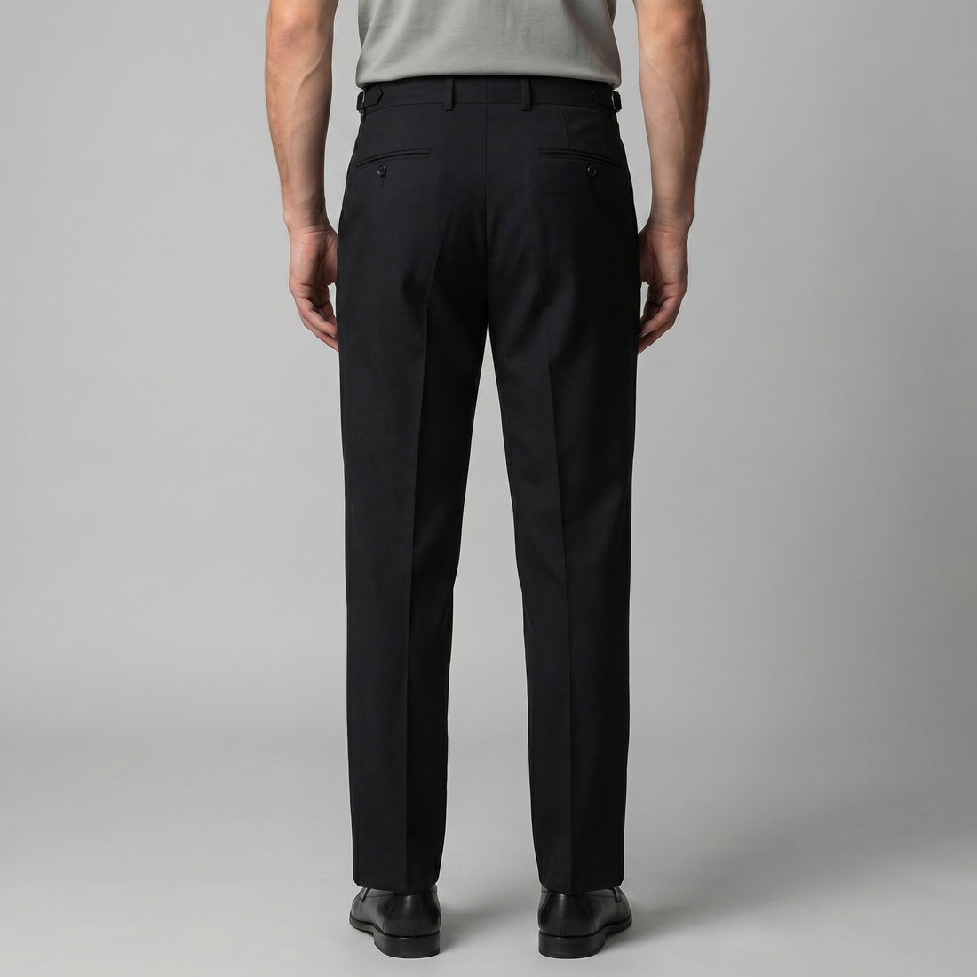 Men's Retro Straight Leg Trousers