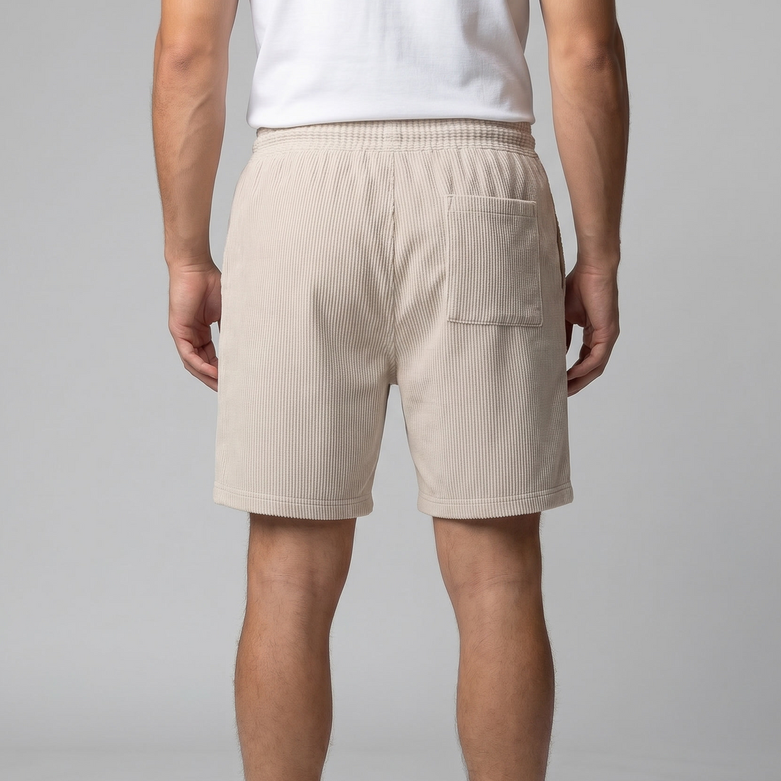 Men's Ribbed Casual Summer Shorts
