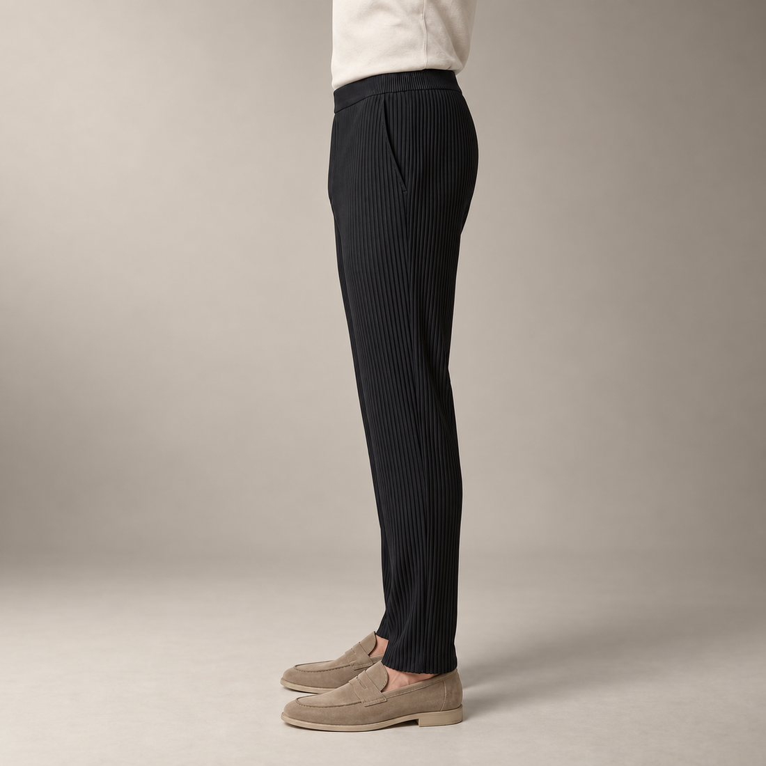 Men's Ribbed Trousers for Casual Comfort