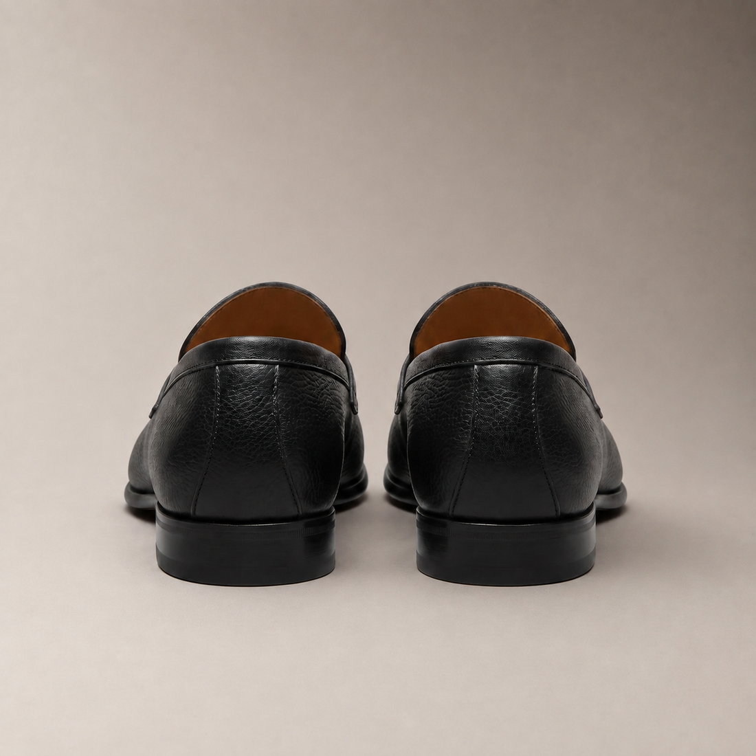 Men's Sheepskin Suede Penny Loafers