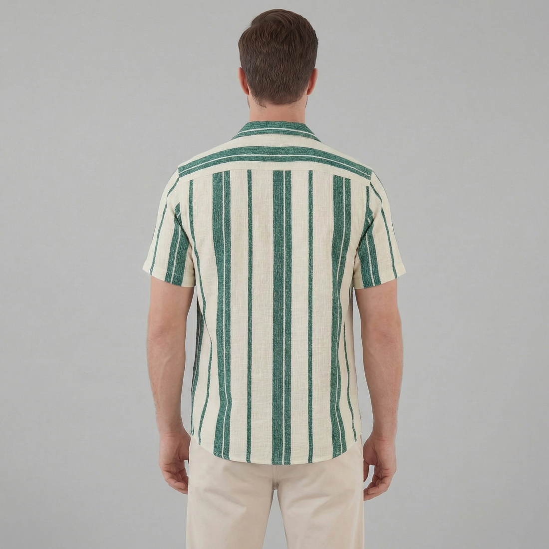 Men's Short Sleeve Button-Down Shirt