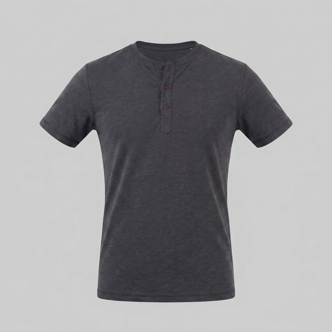 Men's Short Sleeve Henley Shirt