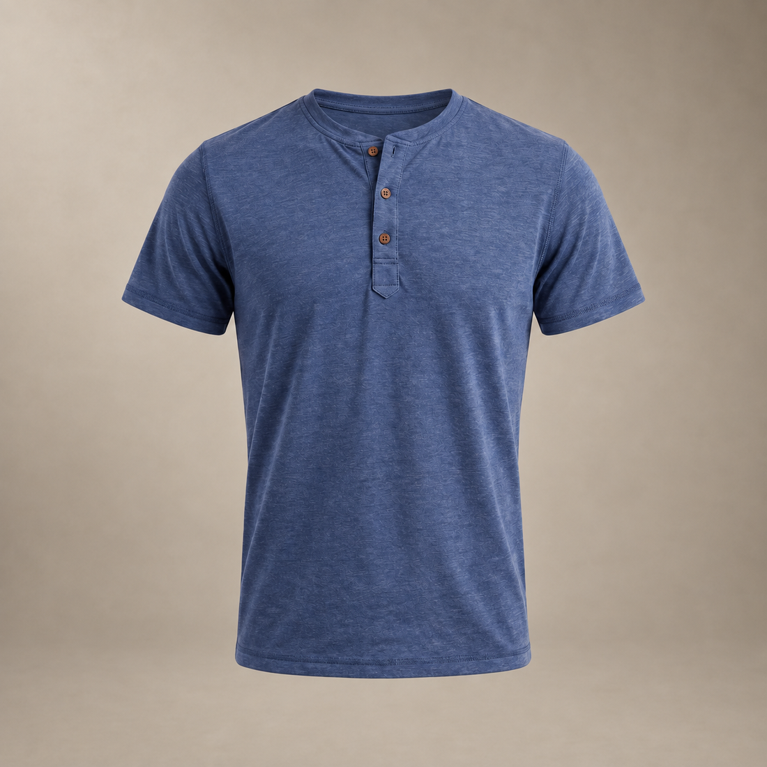 Men's Short Sleeve Henley Shirt
