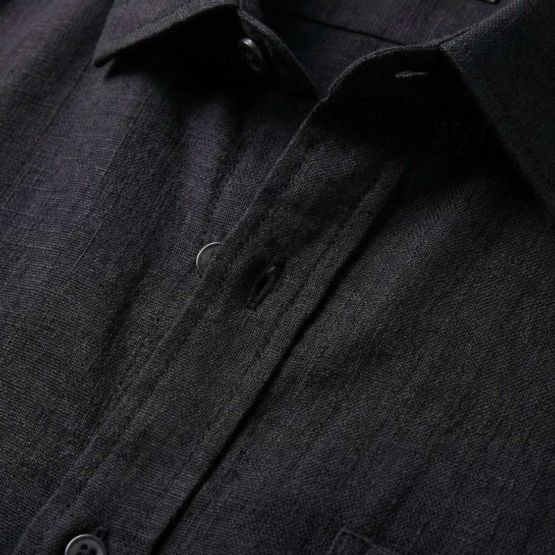 Men's Short Sleeve Linen Shirt