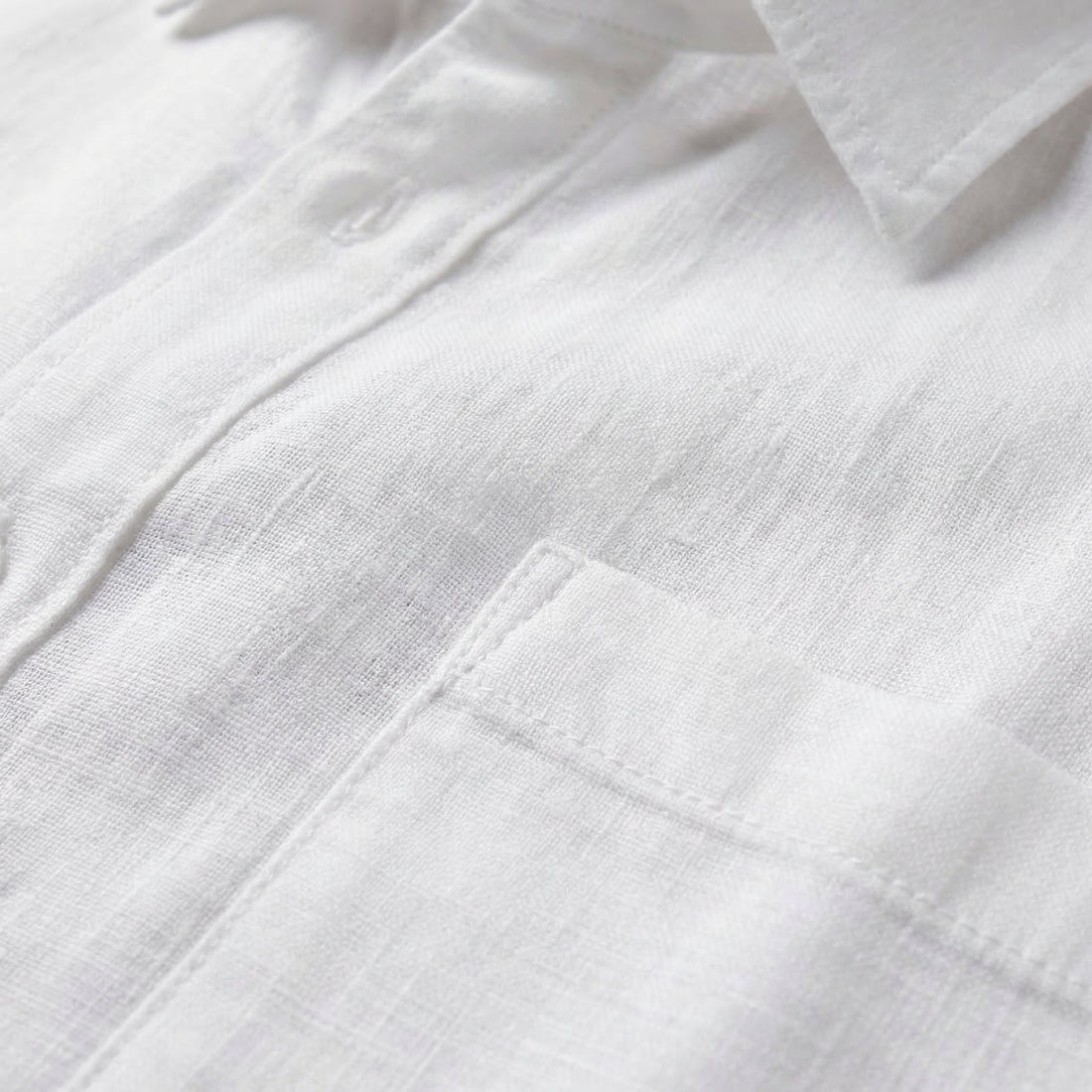 Men's Short Sleeve Linen Shirt