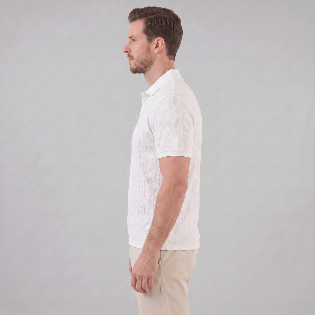 Men's Short Sleeve Polo Shirt - Casual Classic Design