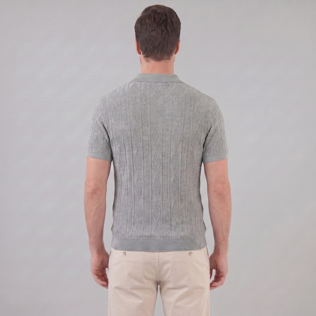 Men's Short Sleeve Polo Shirt - Casual Classic Design