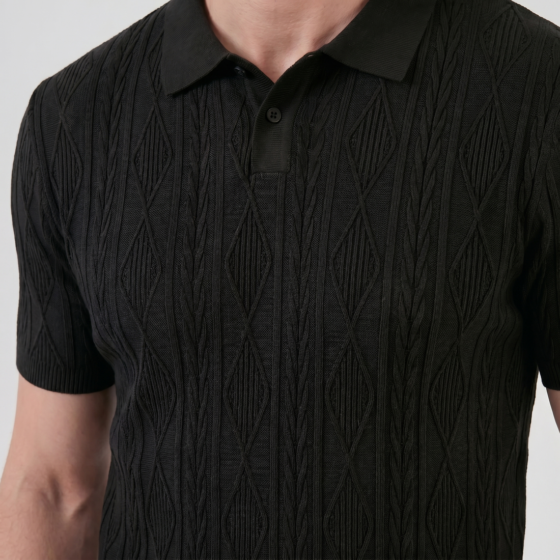 Men's Short Sleeve Polo Shirt - Casual Classic Design