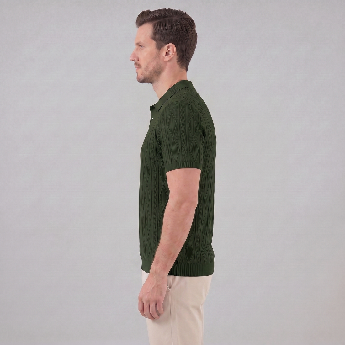 Men's Short Sleeve Polo Shirt - Casual Classic Design