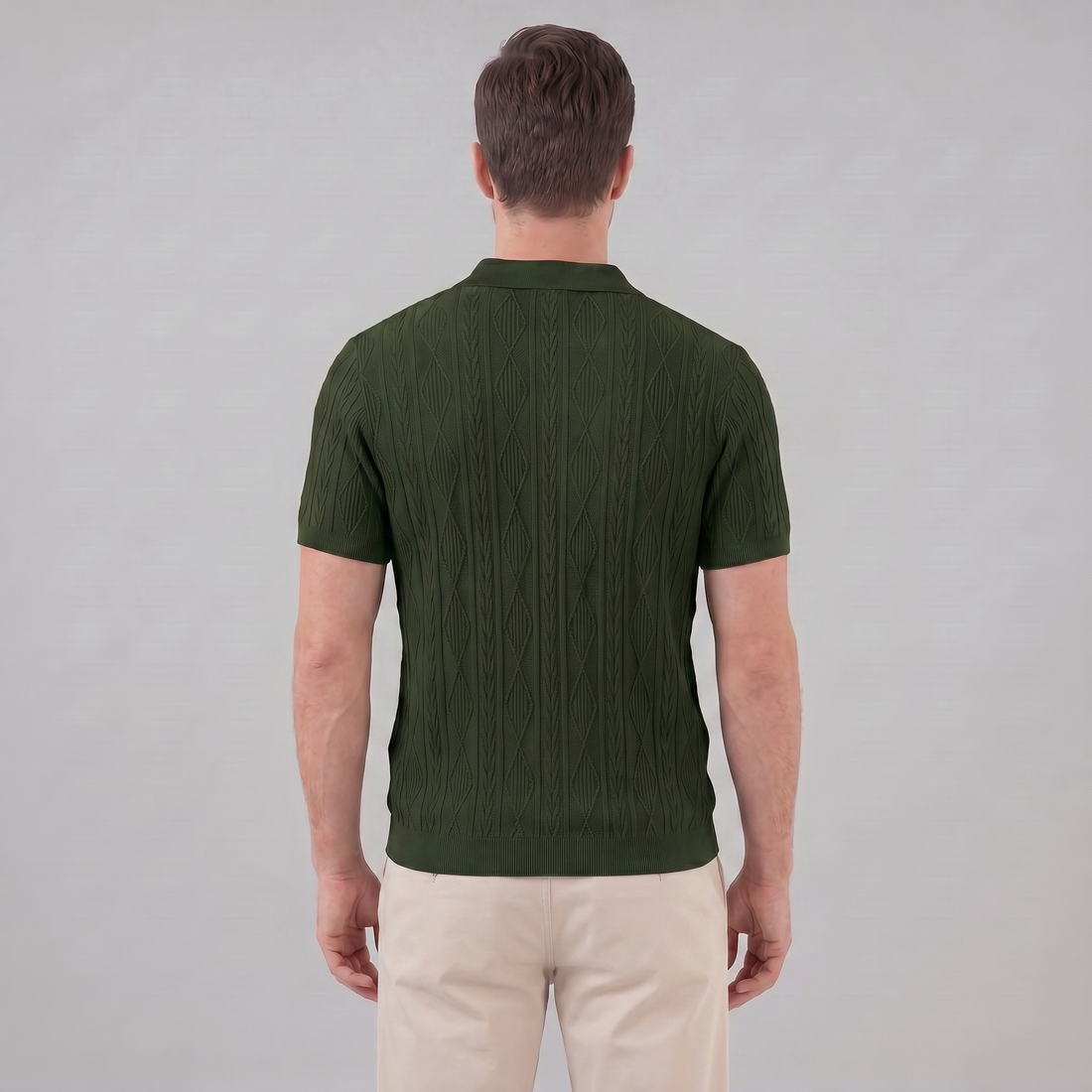 Men's Short Sleeve Polo Shirt - Casual Classic Design