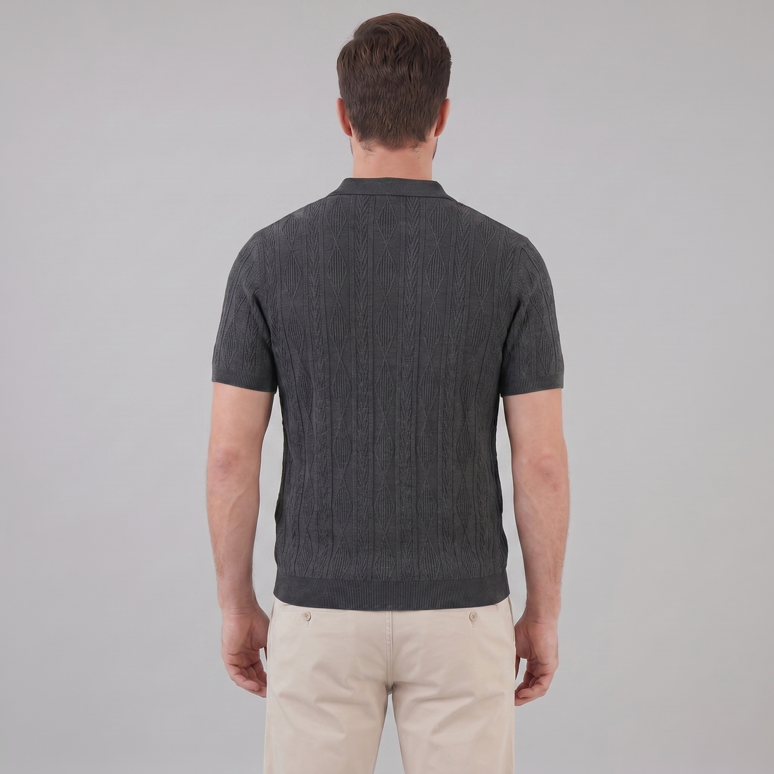 Men's Short Sleeve Polo Shirt - Casual Classic Design