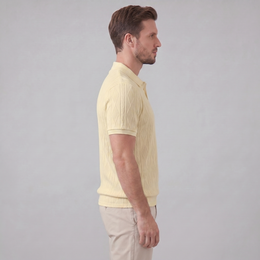 Men's Short Sleeve Polo Shirt - Casual Classic Design