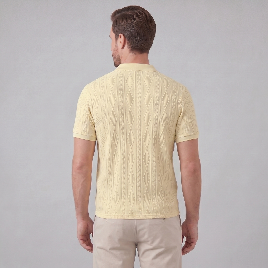 Men's Short Sleeve Polo Shirt - Casual Classic Design