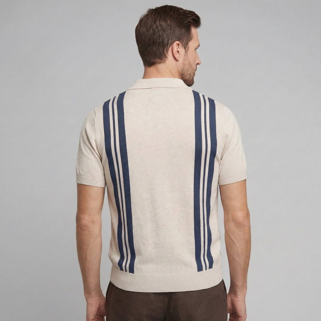 Men's Short Sleeve Polo Shirt - Lightweight Breathable Style