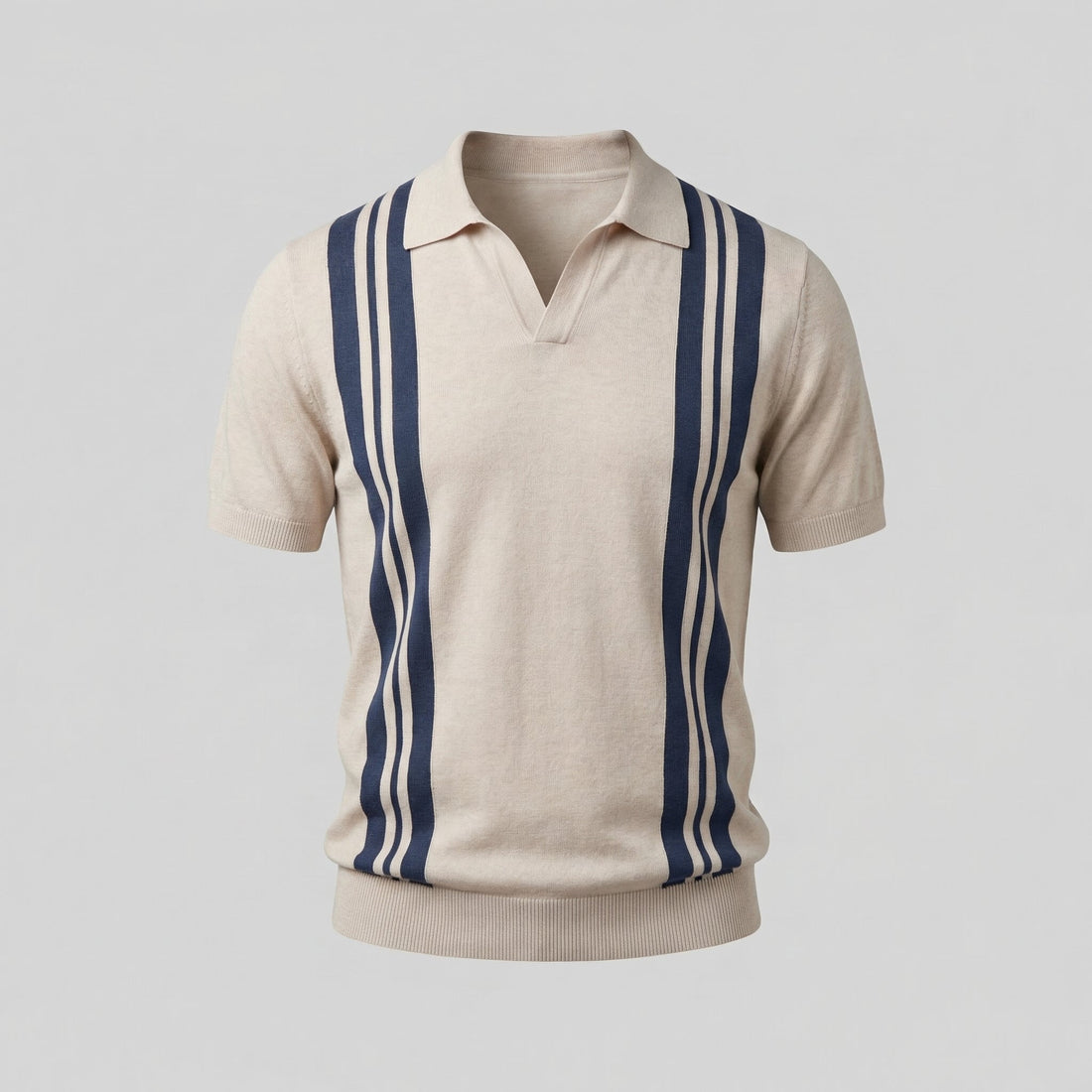 Men's Short Sleeve Polo Shirt - Lightweight Breathable Style