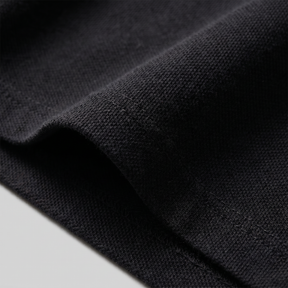 Men's Short Sleeve Polo Shirt with Open Collar