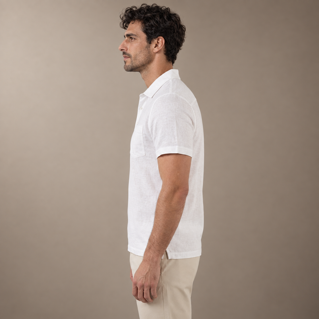 Men's Short Sleeve Summer Polo Shirt