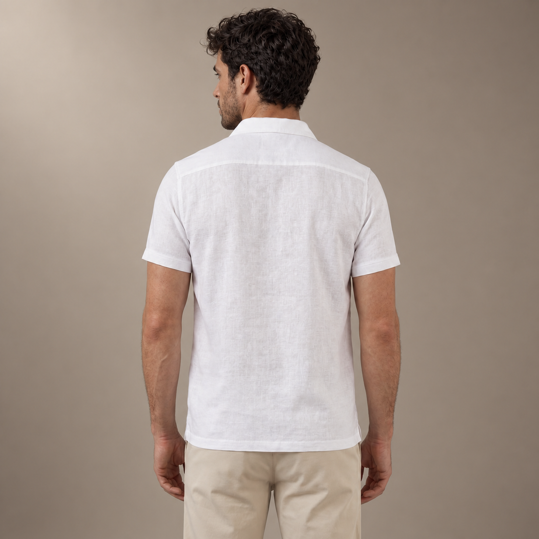 Men's Short Sleeve Summer Polo Shirt