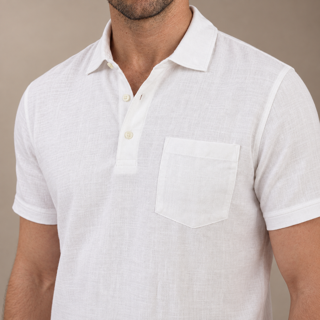 Men's Short Sleeve Summer Polo Shirt