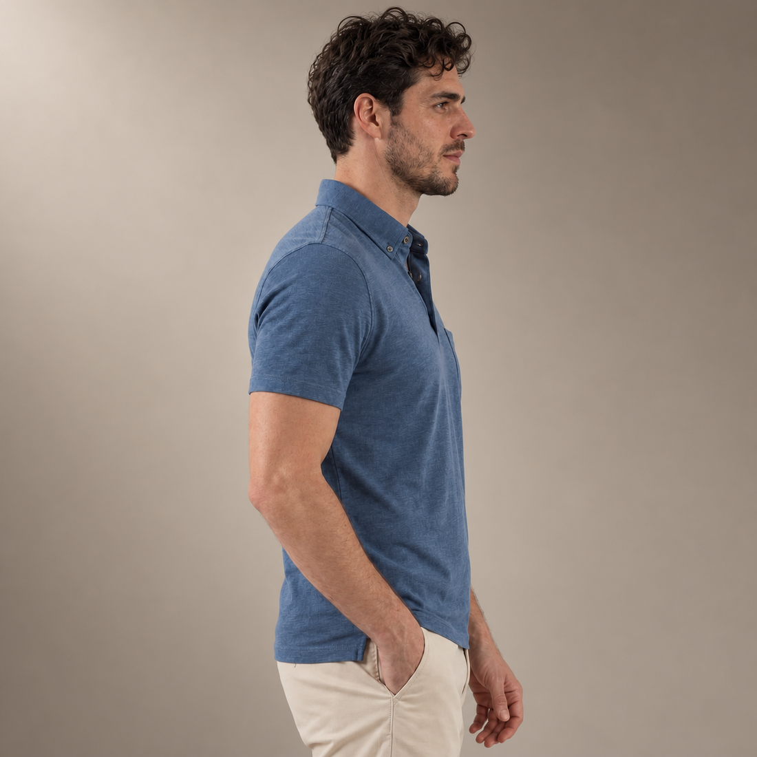 Men's Short Sleeve Summer Polo Shirt