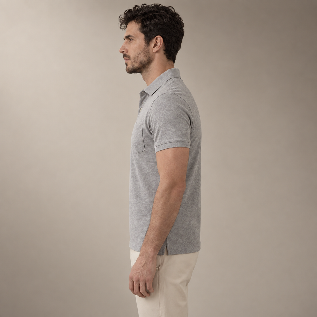 Men's Short Sleeve Summer Polo Shirt