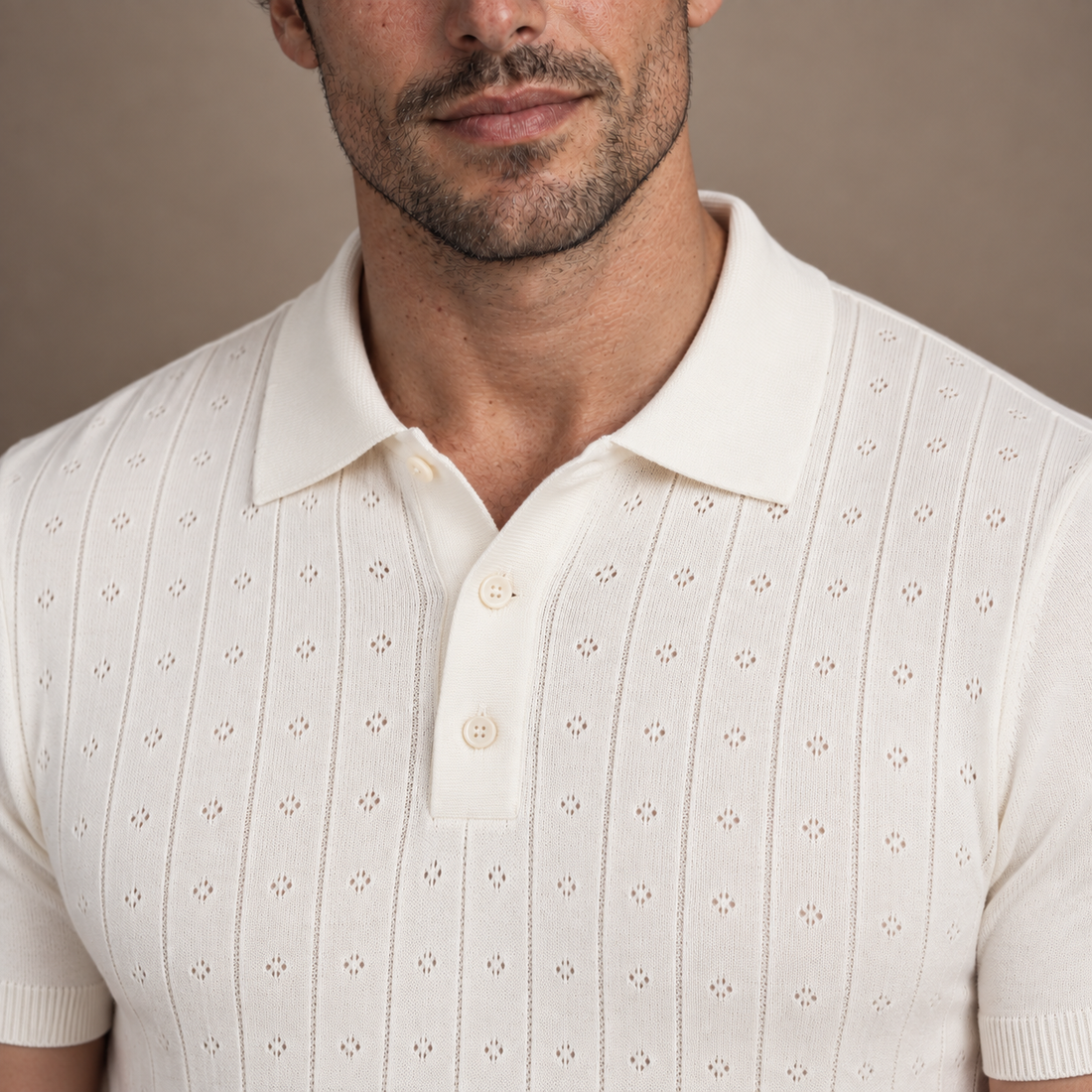 Men's Short-Sleeved Casual Polo Shirt