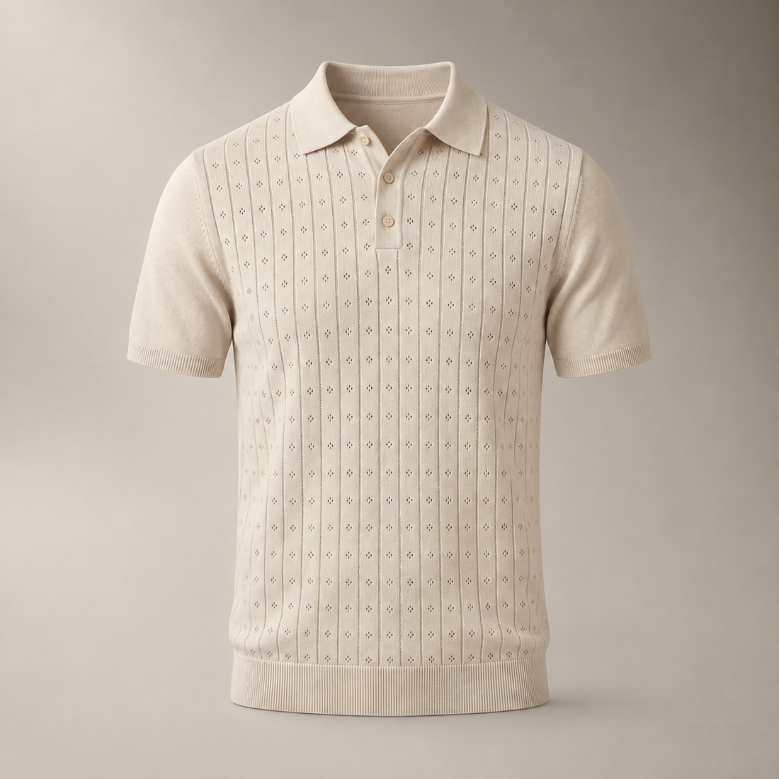 Men's Short-Sleeved Casual Polo Shirt