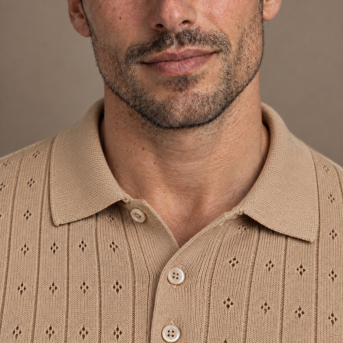 Men's Short-Sleeved Casual Polo Shirt
