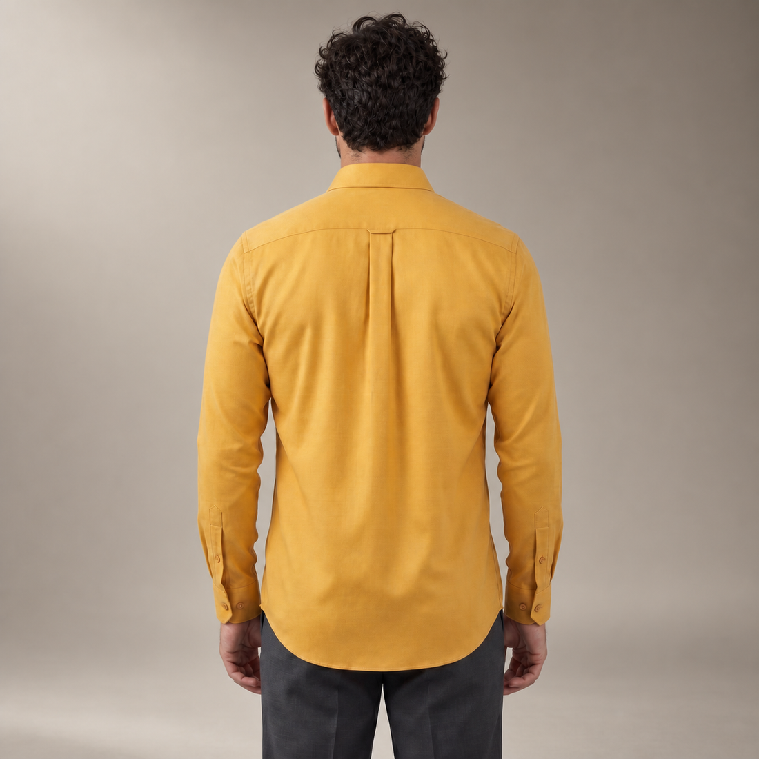 Men's Slim Fit Long-Sleeve Dress Shirt