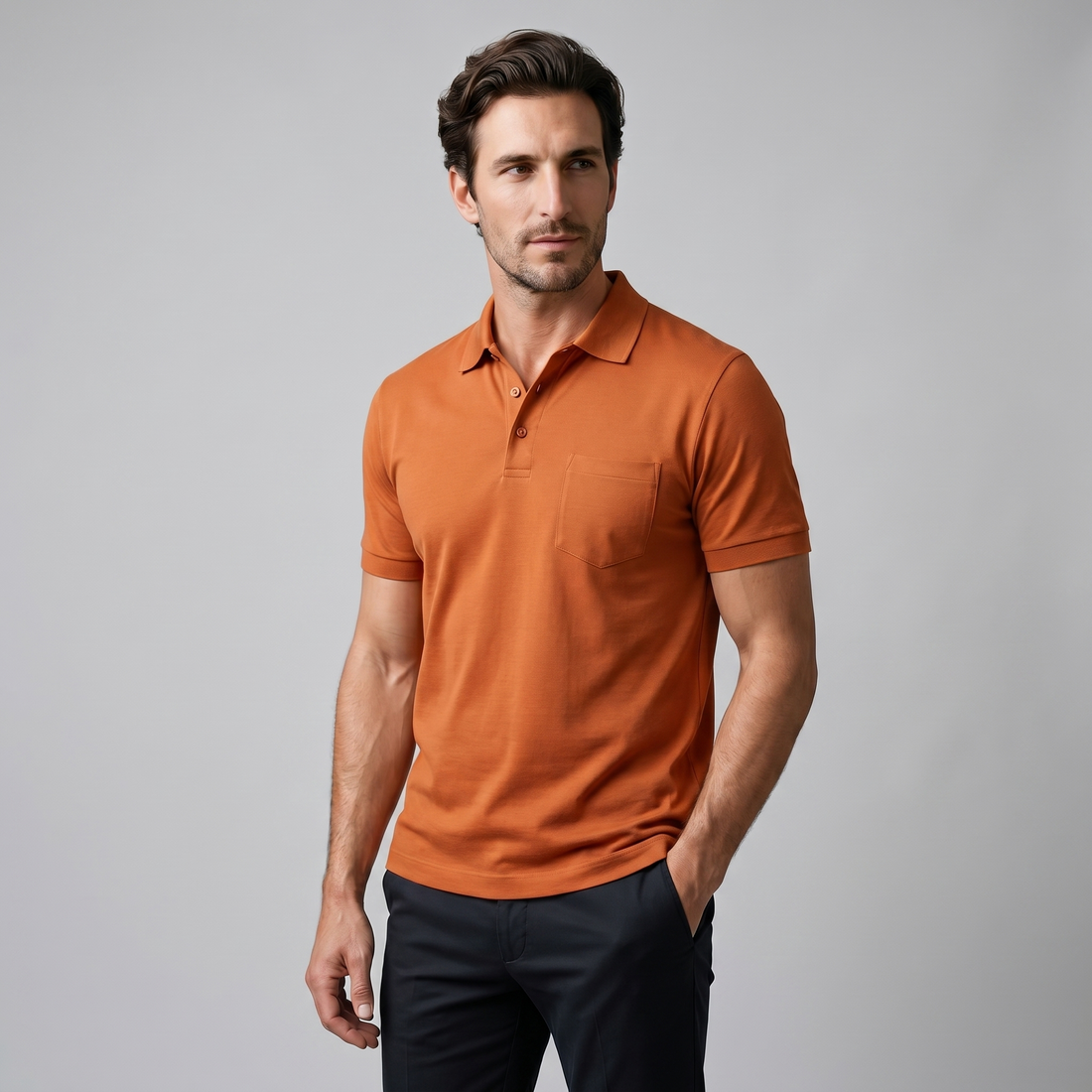 Men's Slim Fit Polo Shirt