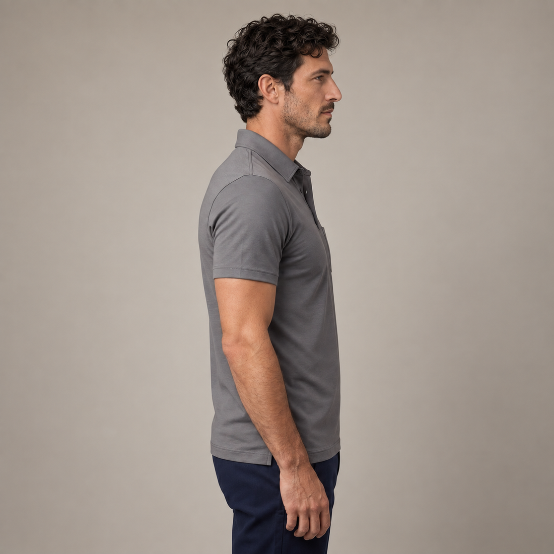 Men's Slim Fit Polo Shirt
