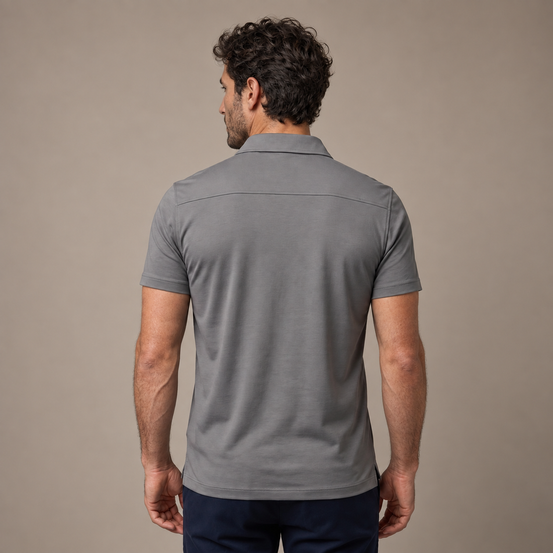Men's Slim Fit Polo Shirt