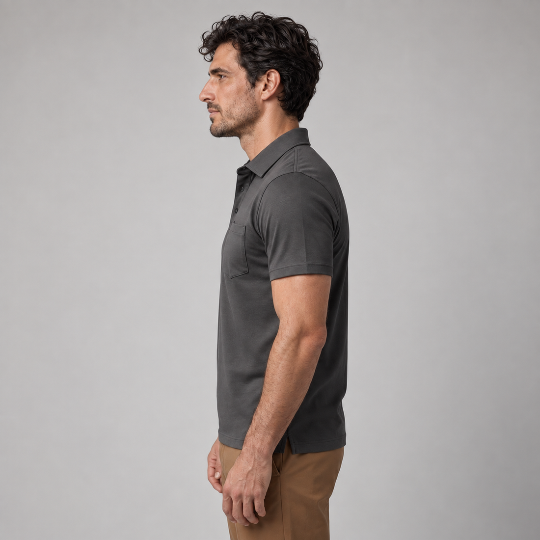 Men's Slim Fit Polo Shirt