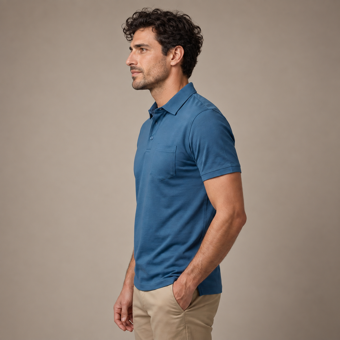 Men's Slim Fit Polo Shirt