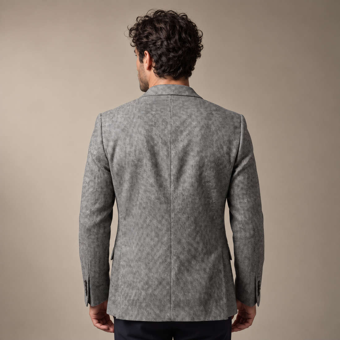 Men's Slim-Fit Winter Blazer Jacket