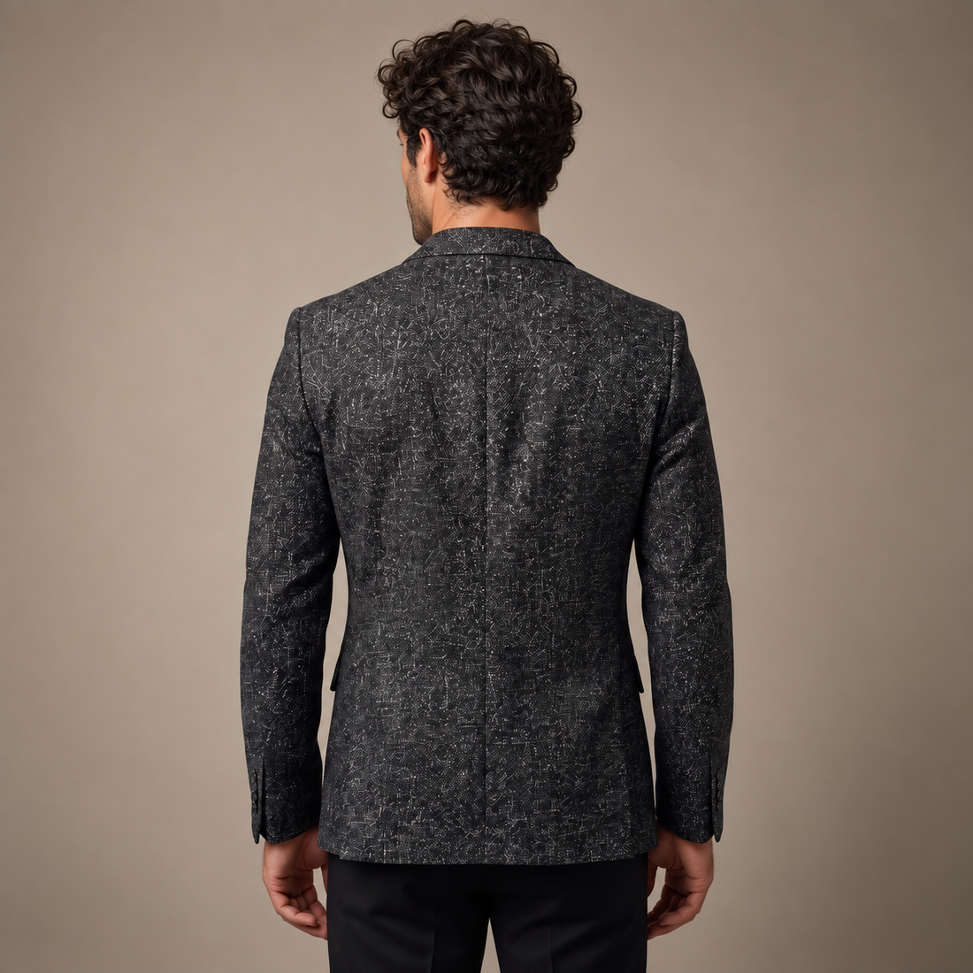 Men's Slim-Fit Winter Blazer Jacket